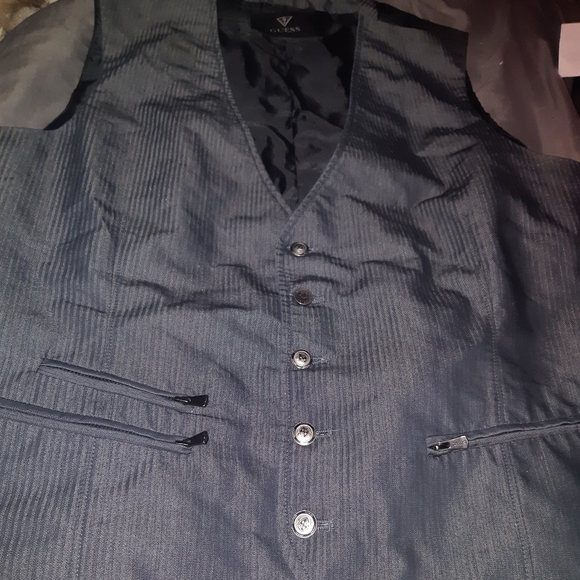 Men's Guess Dress vest - Picture 1 of 3